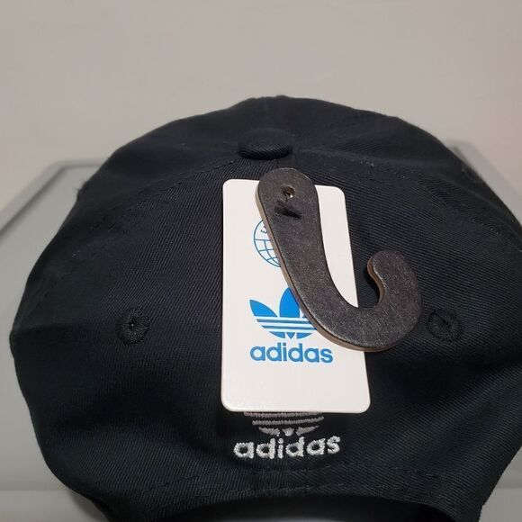 Adidas Originals Women Black Forum Strapback Cap Adjustable Hat NWT OSFA 5150896 - Picture 6 of 10